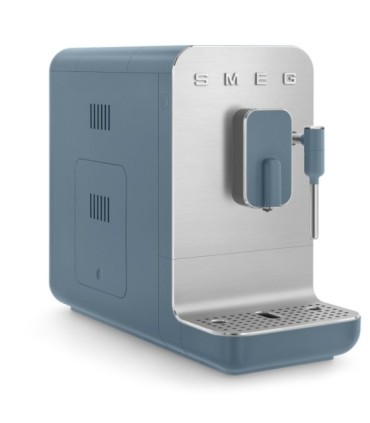 Smeg BCC12SBMEU Cafetera superautomática, Collezionee, Azul Tormenta Mate, con vaporizador
