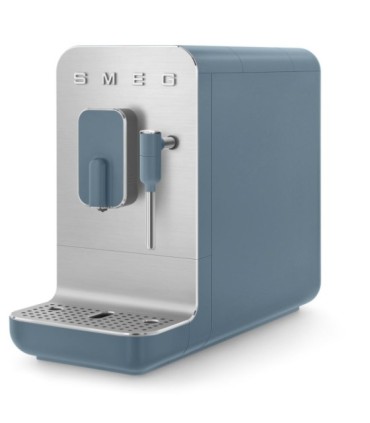 Smeg BCC12SBMEU Cafetera superautomática, Collezionee, Azul Tormenta Mate, con vaporizador