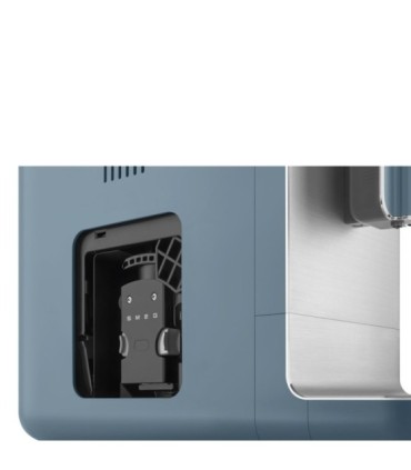 Smeg BCC12SBMEU Cafetera superautomática, Collezionee, Azul Tormenta Mate, con vaporizador