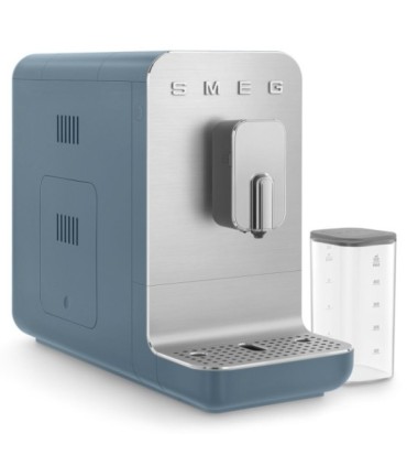 Smeg BCC13SBMEU Cafetera superautomática, Collezionee, Azul Tormenta Mate, con capuccinador
