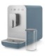 Smeg BCC13SBMEU Cafetera superautomática, Collezionee, Azul Tormenta Mate, con capuccinador