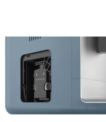 Smeg BCC13SBMEU Cafetera superautomática, Collezionee, Azul Tormenta Mate, con capuccinador