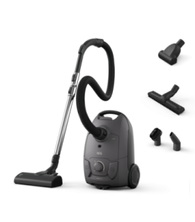 AEG AB51A3DG Aspiradora con bolsa Serie Animal 5000 de 750 W y 78 dB(A), Gris Oscuro