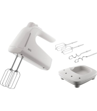 AEG AHM4W Batidora de varillas Serie 3000, Blanco