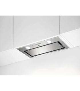 AEG DGE5661HM Campana extractora integrada Serie 6000 Hob2Hood de 54 cm, Acero inoxidable antihuellas