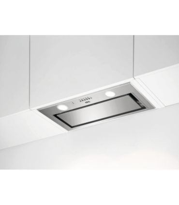AEG DGE5661HM Campana extractora integrada Serie 6000 Hob2Hood de 54 cm, Acero inoxidable antihuellas