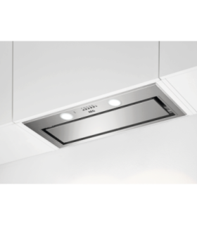 AEG DGE5861HM Campana extractora integrada Serie 6000 Hob2Hood de 80 cm, Acero inoxidable antihuellas