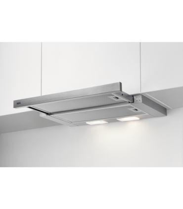 AEG DPB3632S Campana extractora extraíble Serie 3000 Extractor de 60 cm, Gris