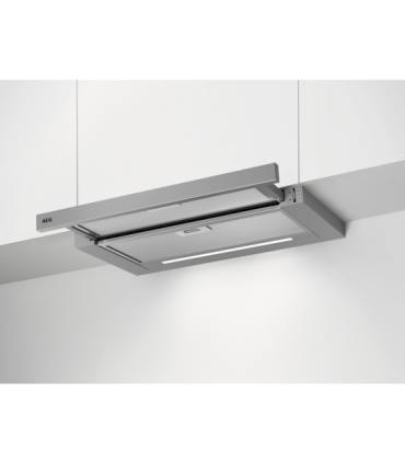 AEG DPE5660M Campana extractora extraíble Serie 5000 Extractor de 60 cm, Gris