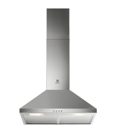 Electrolux LFC316X Campana extractora de pared Serie 300 LEDLights de 60 cm, Acero inoxidable antihuellas