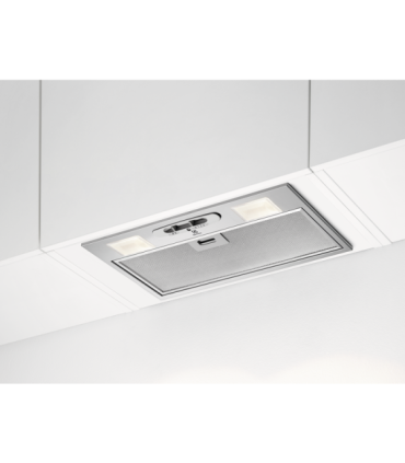Electrolux LFG235S Campana extractora integrada Serie 300 LEDLights de 52 cm, Gris