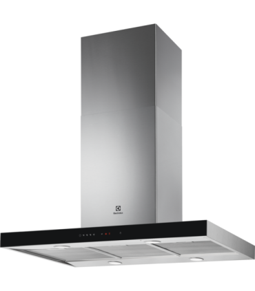 Electrolux LFI769X Campana extractora de isla Serie 700 Breeze de 90 cm, Acero inoxidable antihuellas