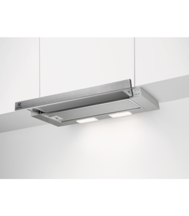 Electrolux LFP226S Campana extractora extraíble Serie 300 LEDLights de 60 cm, Gris