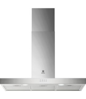 Electrolux LFT419X Campana extractora de pared Serie 500 ExtractionTech de 90 cm, Acero inoxidable antihuellas