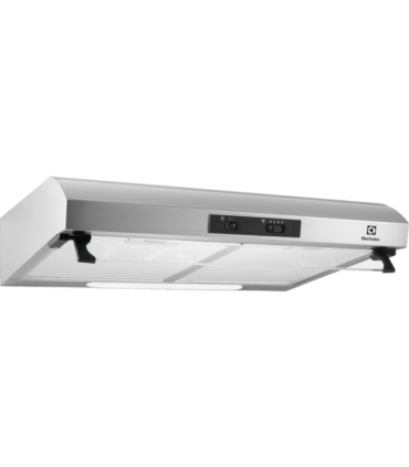 Electrolux LFU226X Campana extractora convencional Serie 300 LEDLights de 60 cm, Acero inoxidable antihuellas