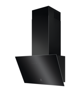 Electrolux LFV436K Campana de diseño vertical Serie 600 Hob2Hood de 60 cm, Negro