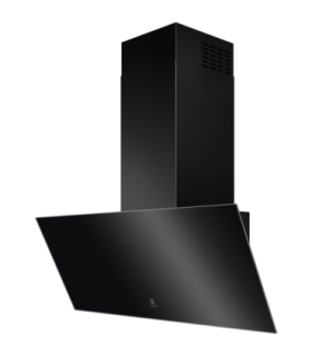 Electrolux LFV439K Campana de diseño vertical Serie 600 Hob2Hood de 90 cm, Negro