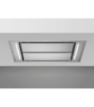 AEG NDC7792SM Campana extractora de techo Serie 7000 SilenceTech de 90 cm, Acero inoxidable antihuellas