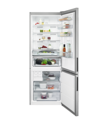 AEG ORC6M481EX Frigorífico combi de libre instalación de 192 x 70 cm, Acero inoxidable antihuellas