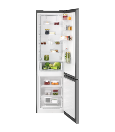 AEG ORC6N361DS Frigorífico combi de libre instalación de 202 x 60 cm, Acero inoxidable antihuellas