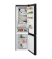 AEG ORC8M361EE Frigorífico combi de libre instalación de 201 x 60 cm, Cristal Negro