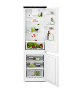 AEG OSC7G181ES Frigorífico combi integrable de 177,2 x 54,6 cm, Puerta deslizante