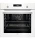 AEG BEK435120W Horno multifunción Serie 6000 SurroundCook con esmalte de fácil limpieza, Blanco