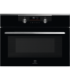 Electrolux CKM806CX Horno compacto con microondas y esmalte de fácil limpieza, Acero inoxidable antihuellas