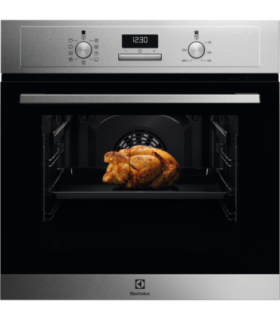 Electrolux EOF3H50BX Horno multifunción con Aqua Clean, Acero inoxidable antihuellas