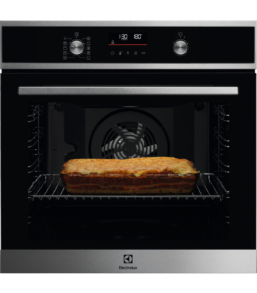 Electrolux EOF6P77X Horno multifunción con limpieza pirolítica, Acero inoxidable antihuellas