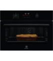 Electrolux EVF6E46Z Horno compacto con esmalte de fácil limpieza, Negro