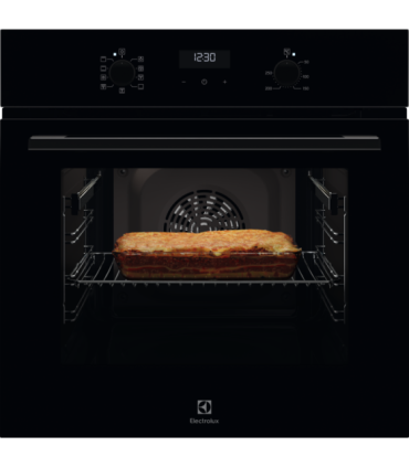 Electrolux OEF5H50BK Horno multifunción con Aqua Clean, Negro
