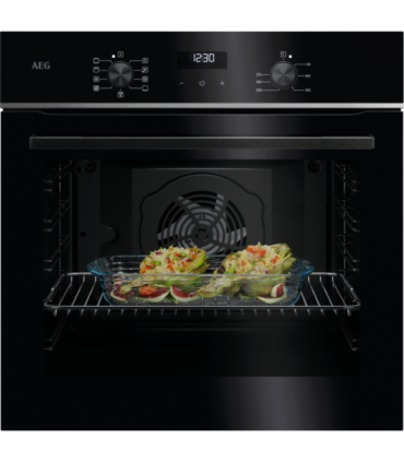 AEG TU5AB21FSB Horno multifunción Serie 5000 SurroundCook con Aqua Clean, Negro