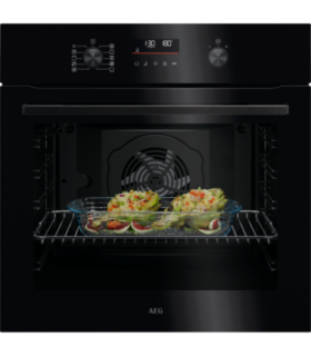 AEG TU5PB41FSK Horno multifunción Serie 5000 SurroundCook con limpieza pirolítica, Negro