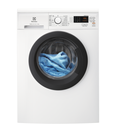 Electrolux EA2F6821CF Lavadora de libre instalación de 8 kg y 1200 r.p.m., Blanco