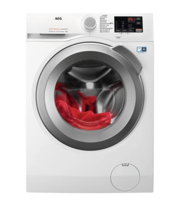 AEG LFA6I8275A Lavadora de libre instalación Serie 6000 ProSense® de 8 kg y 1200 r.p.m., Blanco
