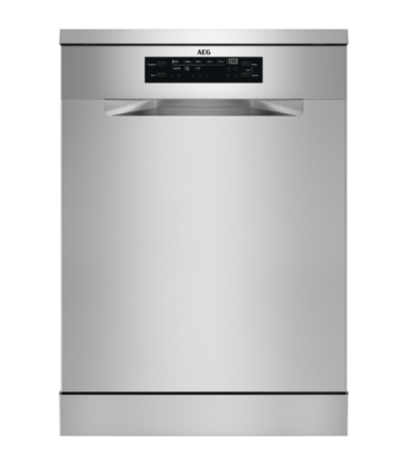 AEG FFB74927ZM Lavavajillas de 60 cm para 14 servicios de Clase C, Acero inoxidable antihuellas
