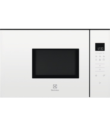 Electrolux KMFD172TEW Microondas integrable de 800 W con grill, Blanco