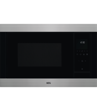 AEG TMS5G25IEM Microondas integrable de 900 W con grill, Acero inoxidable antihuellas
