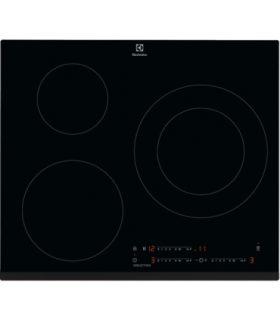 Electrolux EIT60342 Placa de inducción de 60 cm, Negro