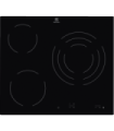 Electrolux EHF6232IOK Placa vitrocerámica de 60 cm, Negro