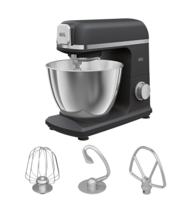 AEG KM5-1-4BPT Robot de cocina Deli 5 de 1200 W y 6, Negro