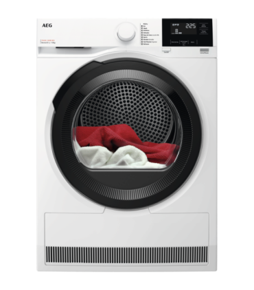 AEG TR718EBOB Secadora con Bomba de Calor Serie 7000 SensiDry® de 8 kg, Blanco