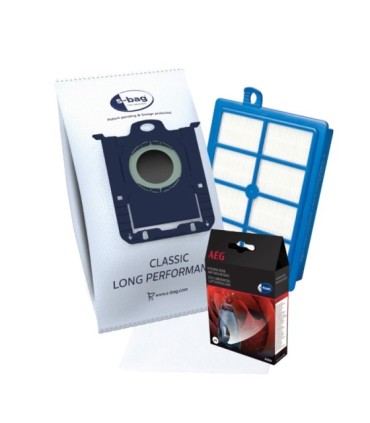 AEG ASKVX8 Kit de filtros, bolsas y ambientador para aspiradora VX8