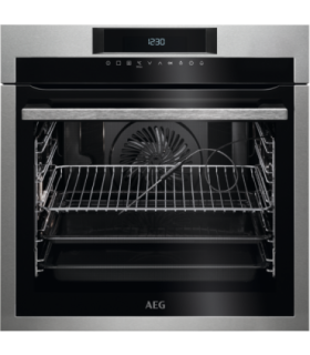 AEG BPE642120M Horno multifunción Serie 7000 SenseCook con limpieza pirolítica, Inox antihuellas