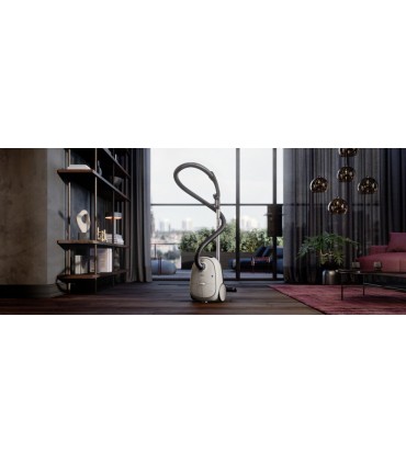 AEG AB61H6SW Aspiradora con bolsa Hygienic 6000 de 850 W y 73 dB(A), Blanco roto