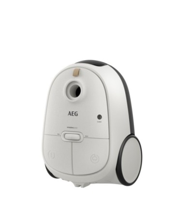 AEG AB61H6SW Aspiradora con bolsa Hygienic 6000 de 850 W y 73 dB(A), Blanco roto