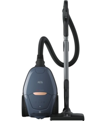 AEG VX82-1-5DB Aspiradora con bolsa VX8 de 600 W y 57 dB(A), Azul denim