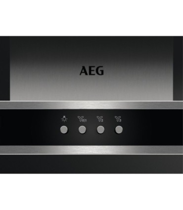 AEG DBB3651M Campana extractora de pared Serie 5000 ExtractionTech de 60 cm, Acero inoxidable antihuellas