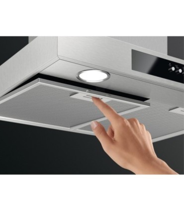 AEG DBB3651M Campana extractora de pared Serie 5000 ExtractionTech de 60 cm, Acero inoxidable antihuellas